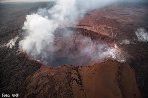 Explosieve uitbarsting vulkaan Kilauea