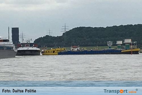 Nederlands binnenvaartschip na bijna week eindelijk vlotgetrokken van zandbank