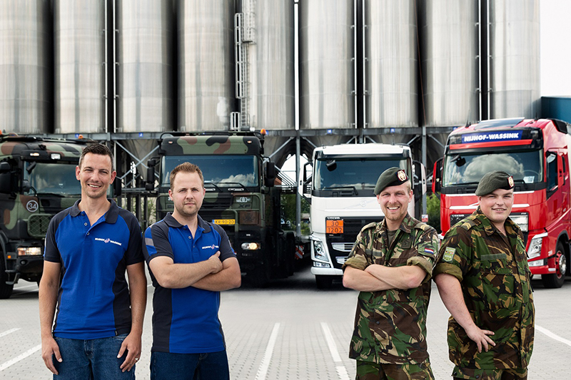Nijhof-Wassink, Jan de Rijk Logistics en Van der Vlist sluiten aan bij pilot DSV en Defensie