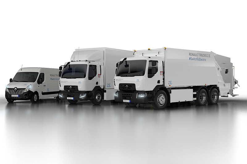 Renault Trucks onthult elektrische vrachtwagens