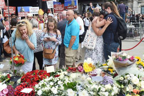 Slachtoffers aanslag Londen herdacht