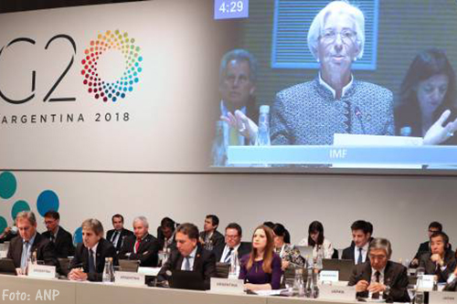 G20: meer onzekerheid groei wereldeconomie