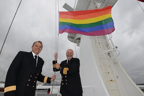 Ferrymaatschappij DFDS sluit aan bij Gay Pride viering