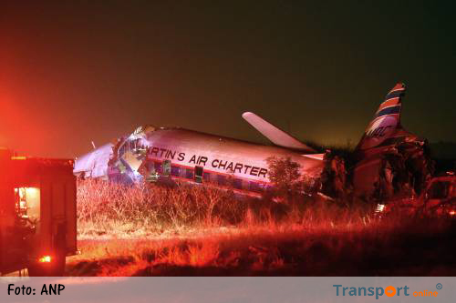 Drie Nederlanders vliegtuigcrash Convair 340 lichtgewond
