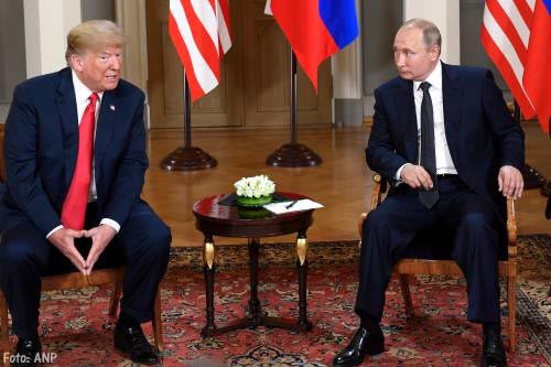 Poetin en Trump bijeen in Helsinki