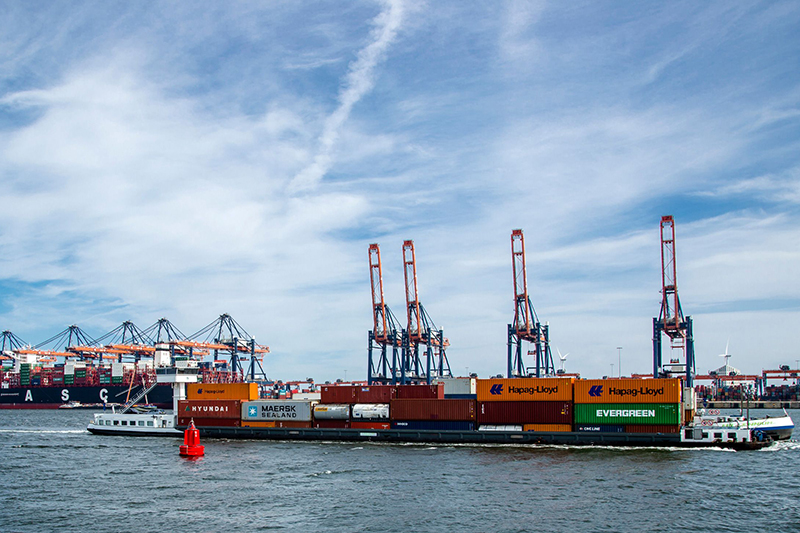 Totale overslag in haven Rotterdam 2,2 procent minder dan in eerste helft van 2017