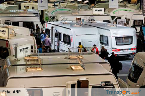 Steeds meer caravans en campers in Nederland