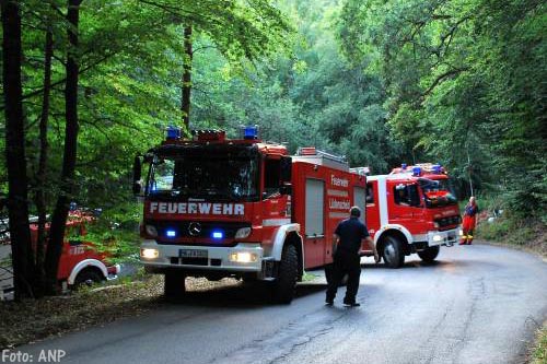 Evacuaties wegens grote bosbrand Duitsland