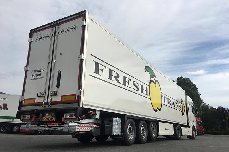 Drie Wezenberg Krone trailers voor Freshtrans
