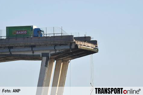 Dodental instorten Morandi brug Genua terug naar 38