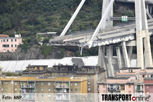 Reddingswerkers vrezen dat rest Morandi-brug ook instort [+Livestream]
