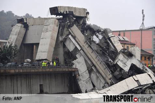 Dodental ramp Morandi-brug  loopt op naar dertig