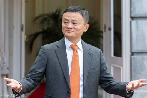 Topman Alibaba Jack Ma stapt pas in 2019 op