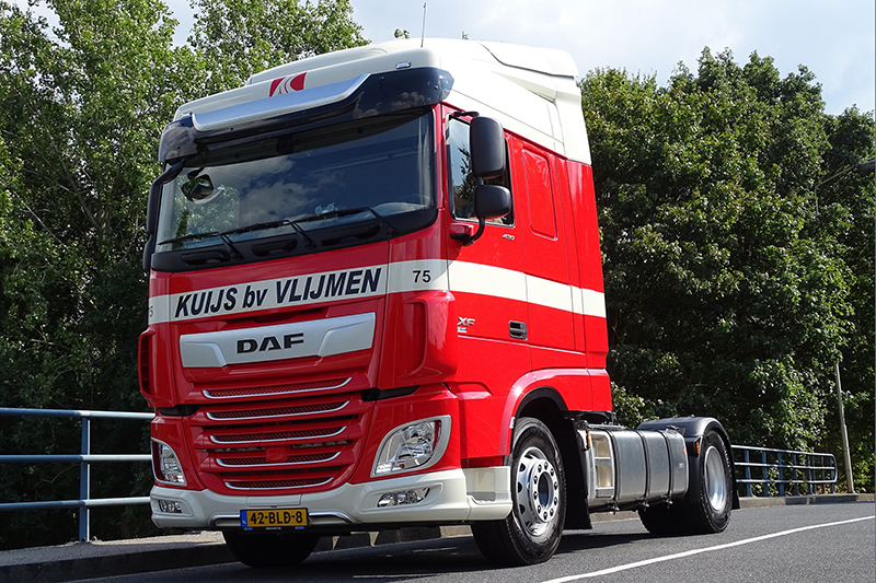 Twee nieuwe DAF XF voor Internationaal Transportbedrijf Kuijs BV