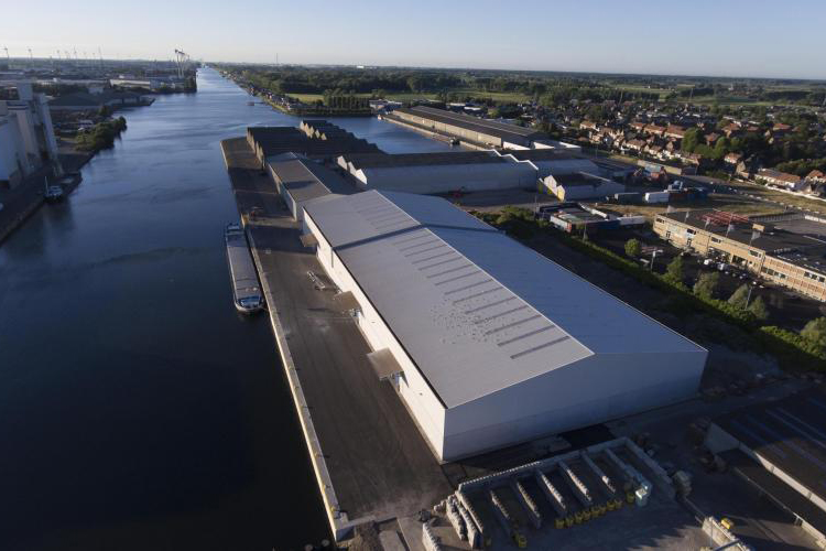 DSH opent nieuwe opslagloodsen in Zeebrugge