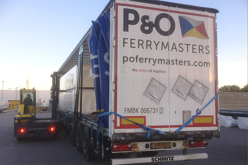 P&O Ferrymasters sluit contract met Kingspan