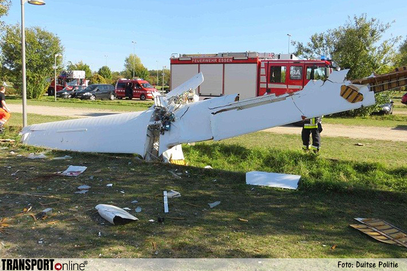 Dode bij ongeluk met zweefvliegtuigje in Essen-Mülheim [+foto]