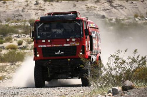 Siarhei Viazovich wint elfde etappe in Dakar Rally
