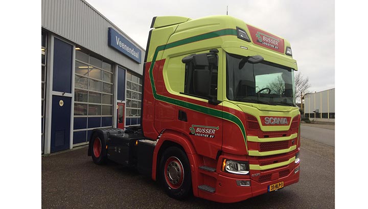 Nieuwe Scania Next Generation voor Busser Logistiek BV
