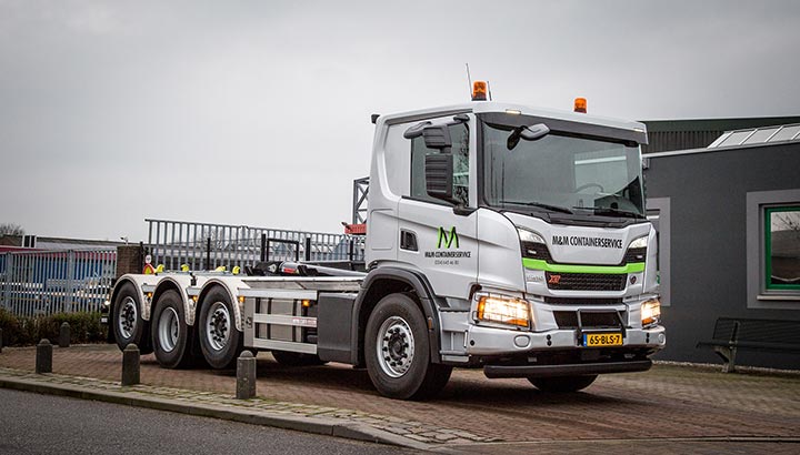 M&M Containerservice kiest opnieuw voor Scania