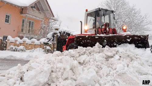 Duitse regio Miesbach uitgeroepen tot 'rampgebied' na hevige sneeuwval