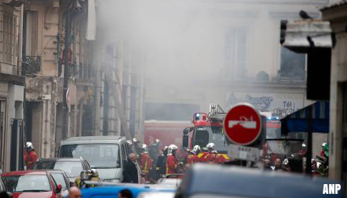 Minister: veel slachtoffers door explosie in Parijs