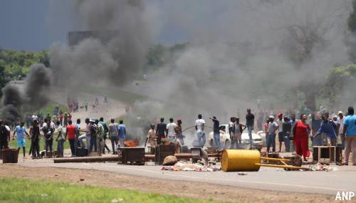 Arrestaties na benzineprotest Zimbabwe