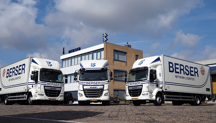 Truckland levert drie nieuwe DAF’s aan Berser Shipping Holland in Rotterdam