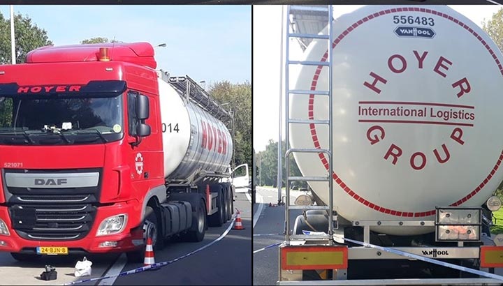 Vrachtwagenchauffeur van Hoyer vermoedelijk opzettelijk doodgereden in België