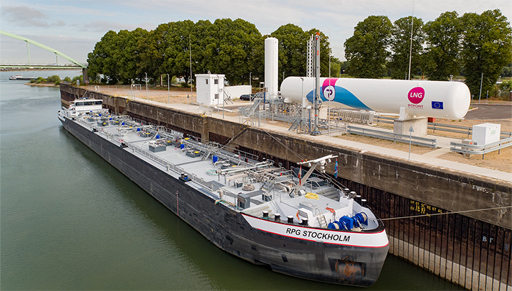 PitPoint opent eerste vaste LNG-bunkerstation van Europa