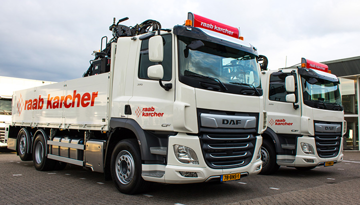 Uitgang ondergoed stijfheid Transport Online - Raab Karcher kiest voor groot aantal nieuwe DAF trucks