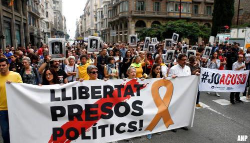 Protesten in Catalonië na veroordeling leiders