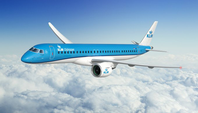 KLM koopt nog eens zes Embraer-toestellen