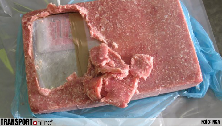 Nederlandse vrachtwagenchauffeur opgepakt in Groot-Brittannië vanwege drugssmokkel in bevroren vlees [+foto's]