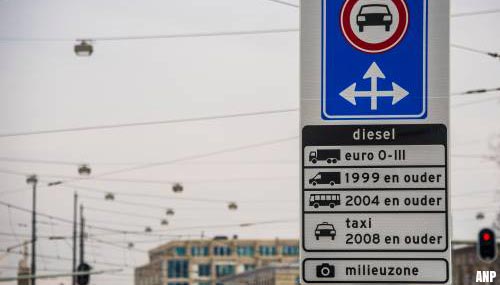 Amsterdam wil eind 2020 oude dieselauto weren