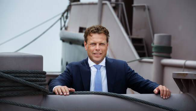 Arnout Damen nieuwe CEO van Damen Shipyards Group