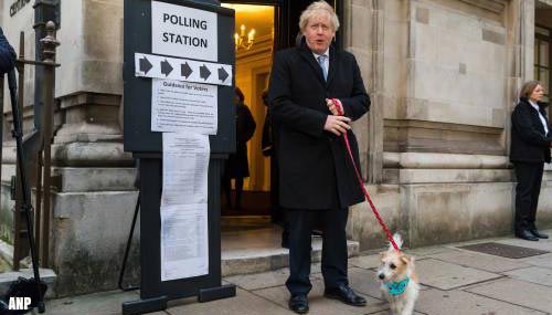 Exit-polls: grote meerderheid voor Boris Johnson in Lagerhuis