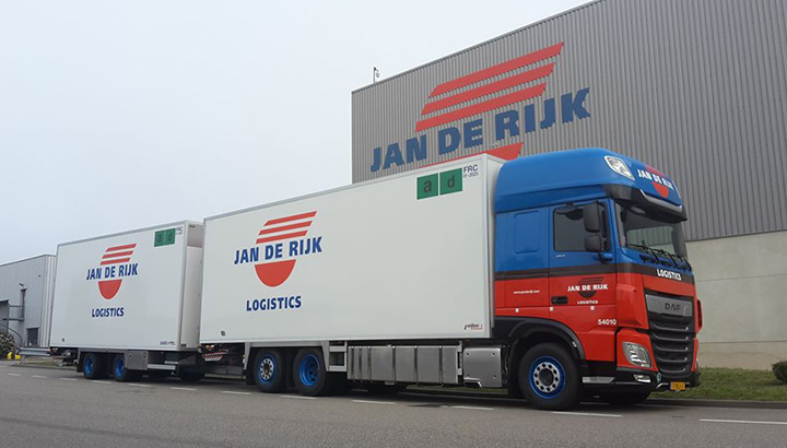 Jan de Rijk Logistics neemt activiteiten A. van Overveld Transport over