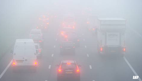 Verraderlijke mist verspreidt zich over Nederland