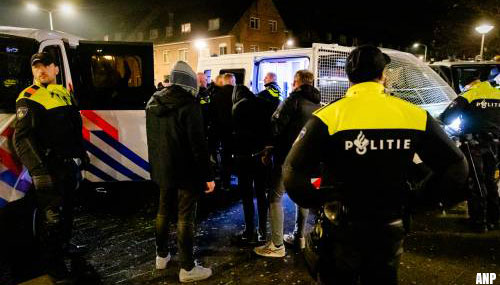 Dertien mensen aangehouden in Den Haag