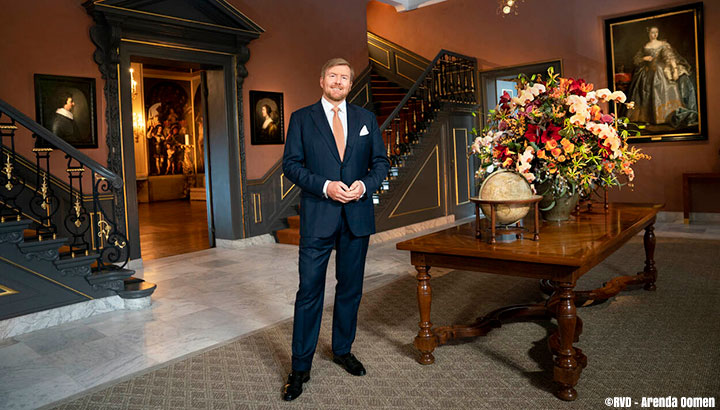 Kersttoespraak Koning Willem-Alexander: het is oké als het even tegenzit