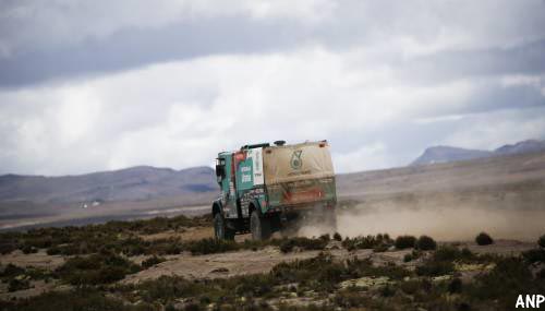 Ton van Genugten tweede in eerste etappe Dakar Rally