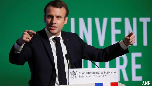 Macron neigt naar belastingverlaging