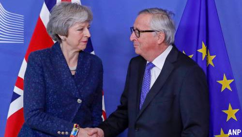 May en Juncker nog deze maand opnieuw bijeen 