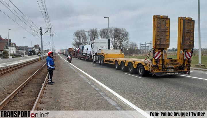 Nationale staking in België zorgt voor overlast Nederlandse chauffeurs [UPDATE+foto's]