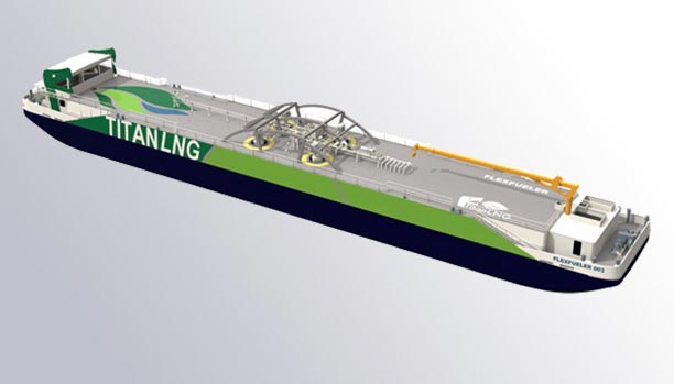 Kooiman Marine Group bouwt tweede LNG bunker ponton