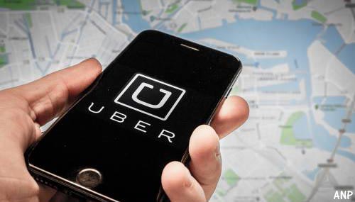 Taxichauffeurs voeren actie tegen Uber