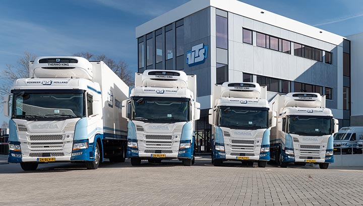 Vier nieuwe Scania's voor VTS