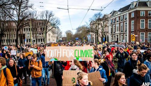 Jongeren voorop bij klimaatmars Amsterdam