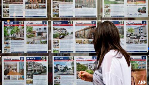 'Huizenprijzen klimmen steeds moeizamer'